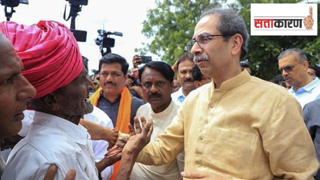 shivsena uddhav thackeray emphasizes farmers loan waiver issue in marathwada slams government