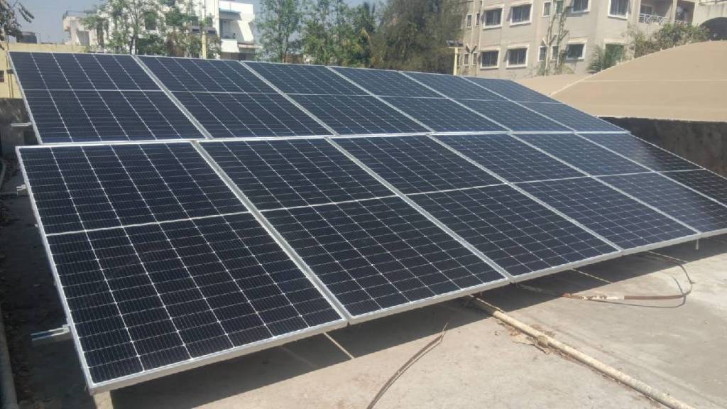 Savings of six crores on electricity bills through solar energy