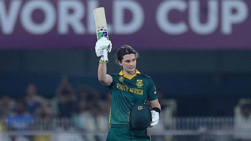 दक्षिण आफ्रिकेची कर्णधार लॉरा वोल्वाडने नव्या विक्रमाला गवासणी घातली.(छायाचित्र सोशल मीडिया)