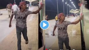 A young vendor’s desperate run after a moving train — a moment that broke the internet.