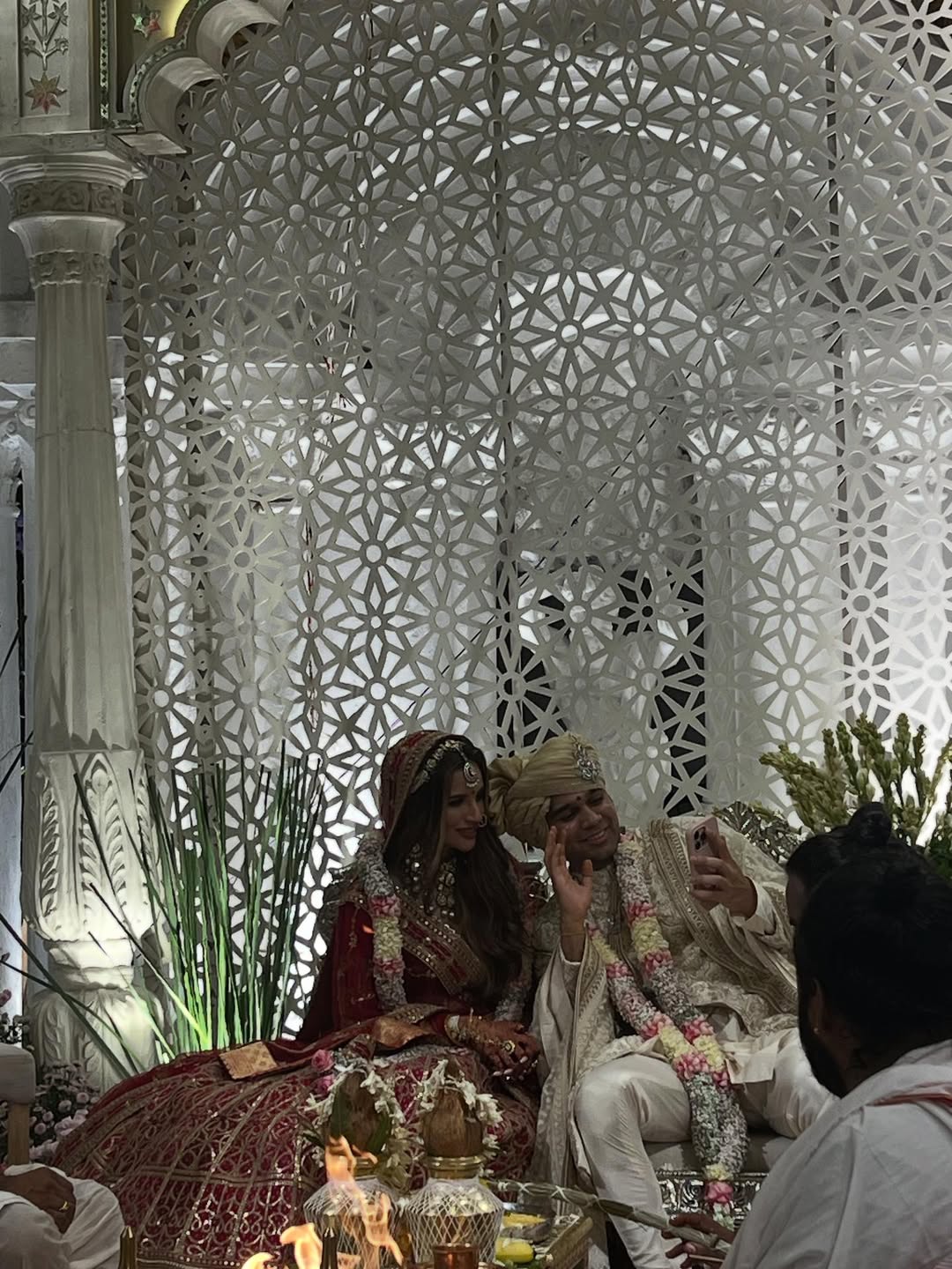 vedant birla tejal kulkarni wedding photos