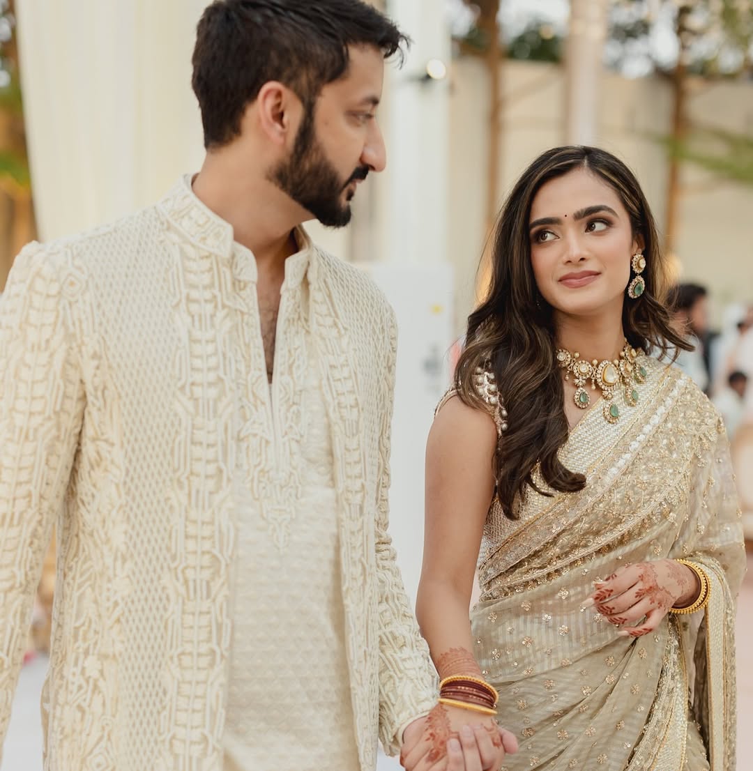 Ajit Pawar daughter-in-law posts wedding photos