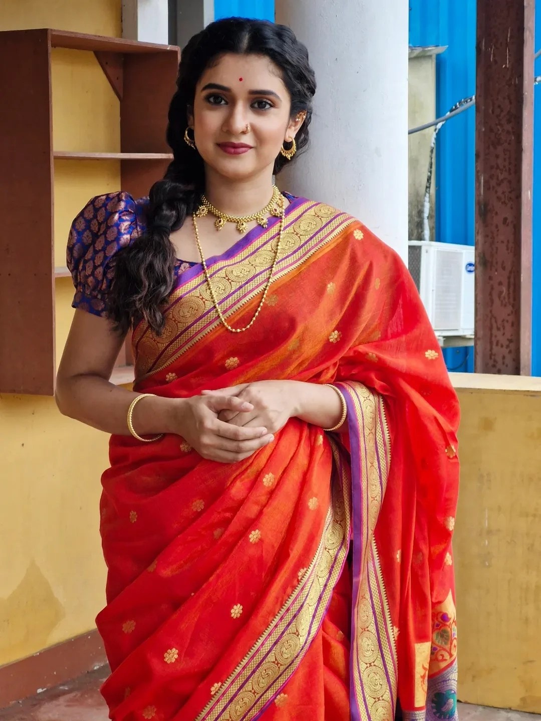 Marathi actress Vaishnavi Kalyankar latest photo