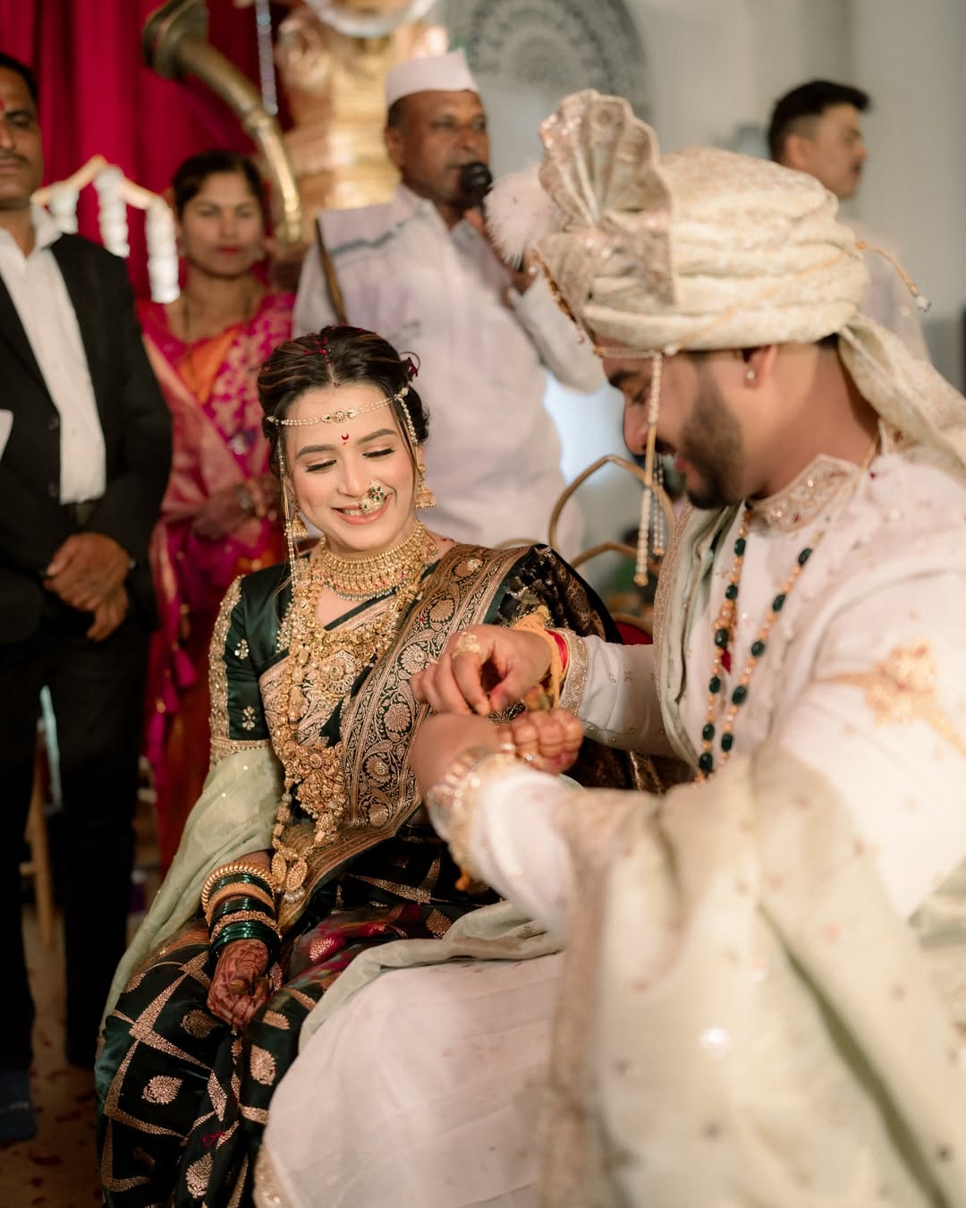 Celebrity presence at Prajakta Gaikwad wedding
