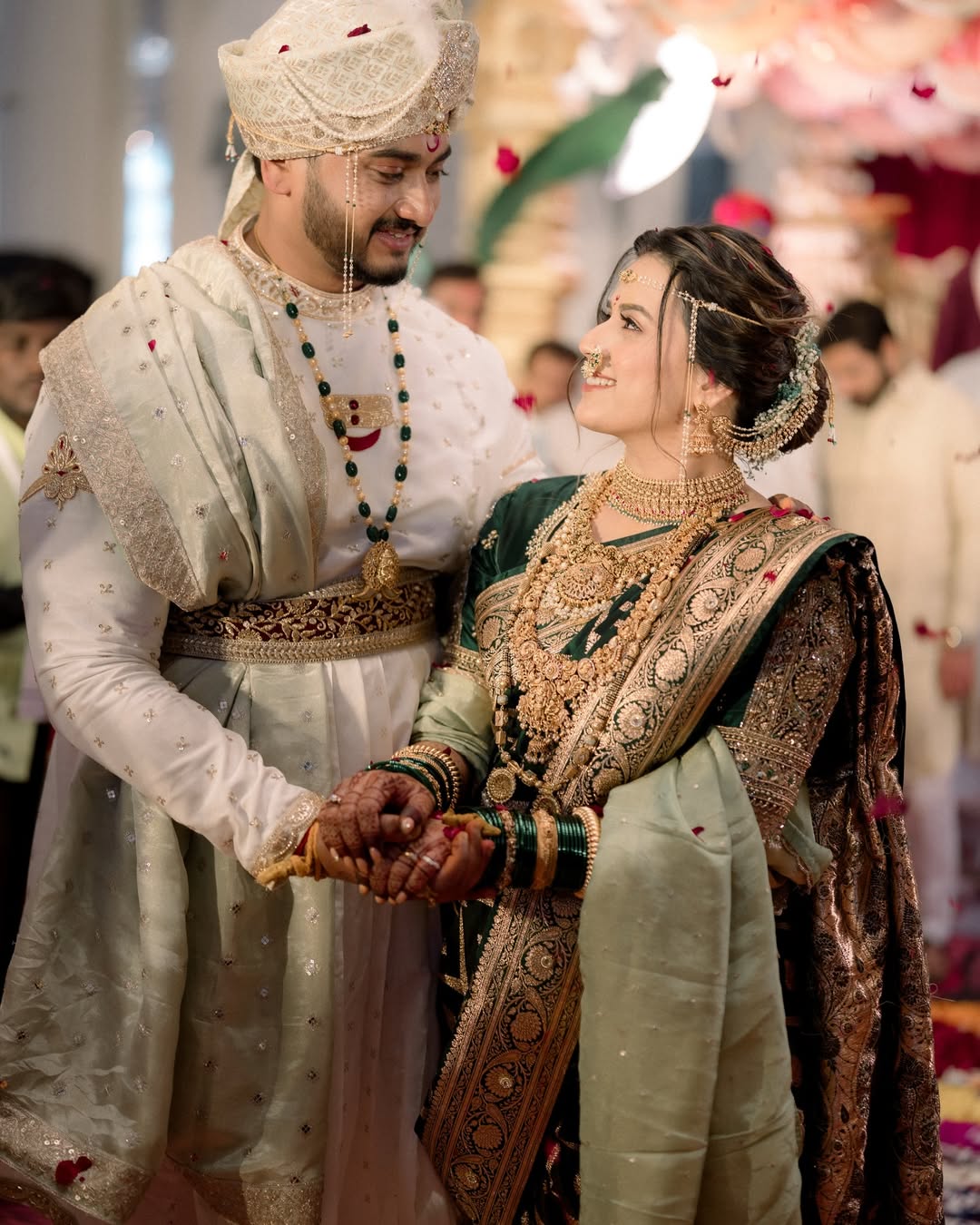 Celebrity presence at Prajakta Gaikwad wedding