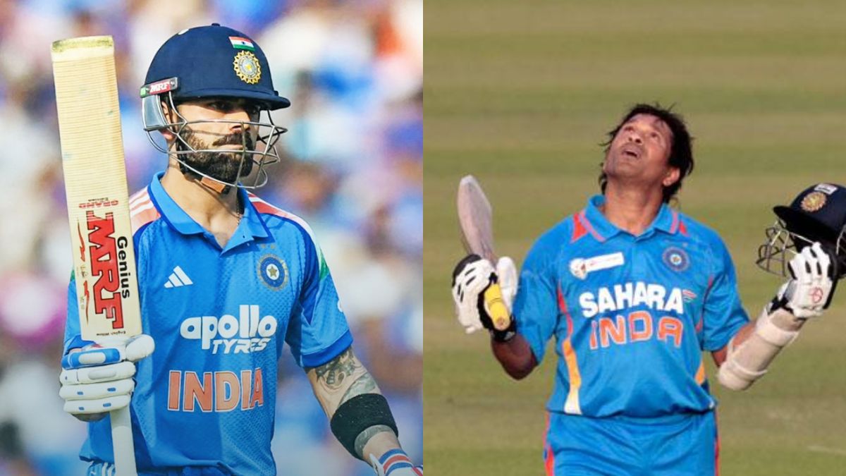 virat kohli and sachin tendulkar