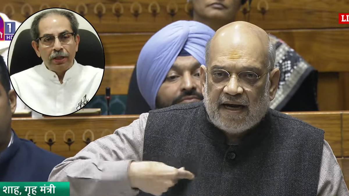 Amit Shah Uddhav Thackeray