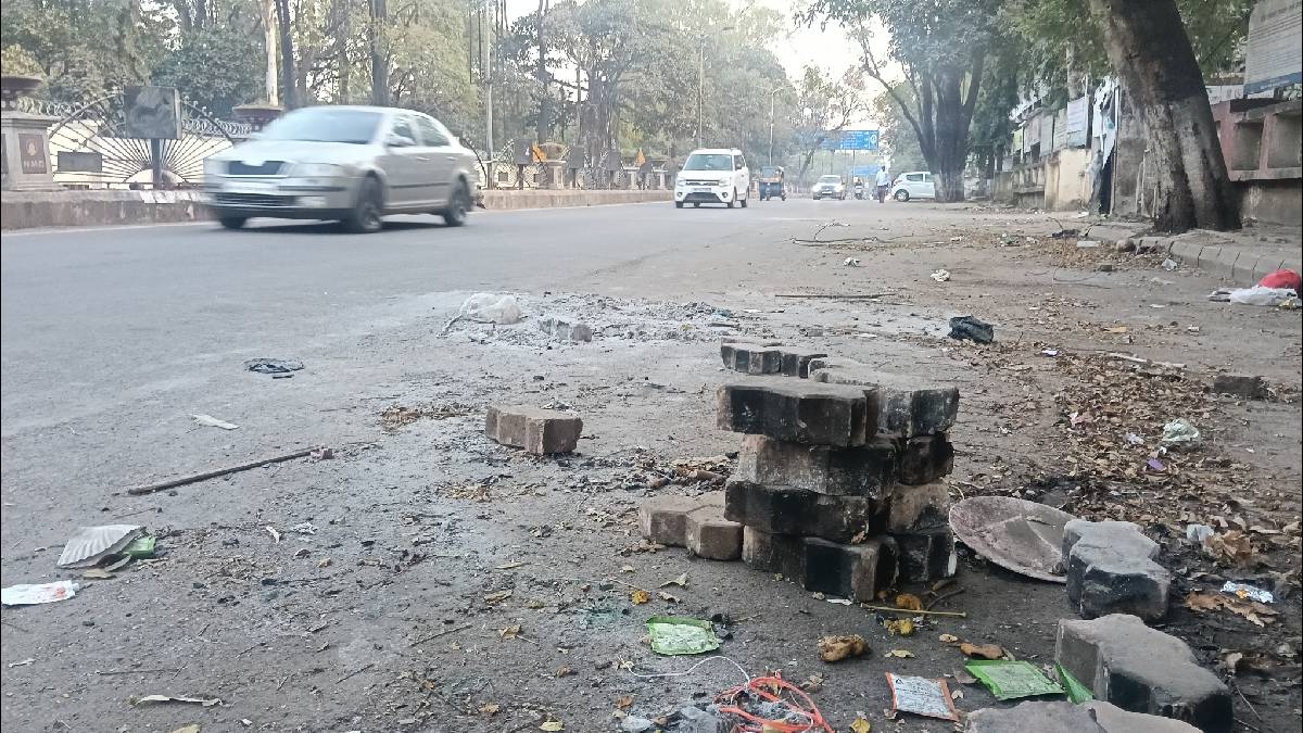 The mass protest in front of the Tribal Commissionerate has been suspended