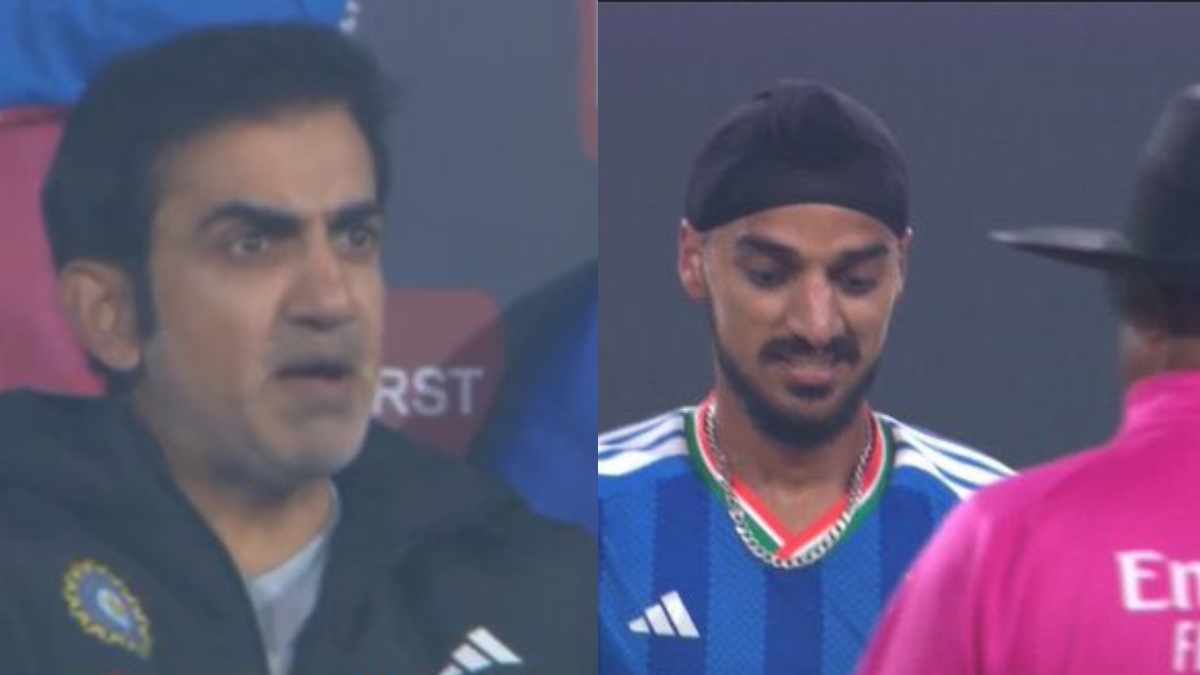 Gautam Gambhir Shouts angrily at Arshdeep Singh for Wide Balls in Single Over Video Viral IND vs SA
