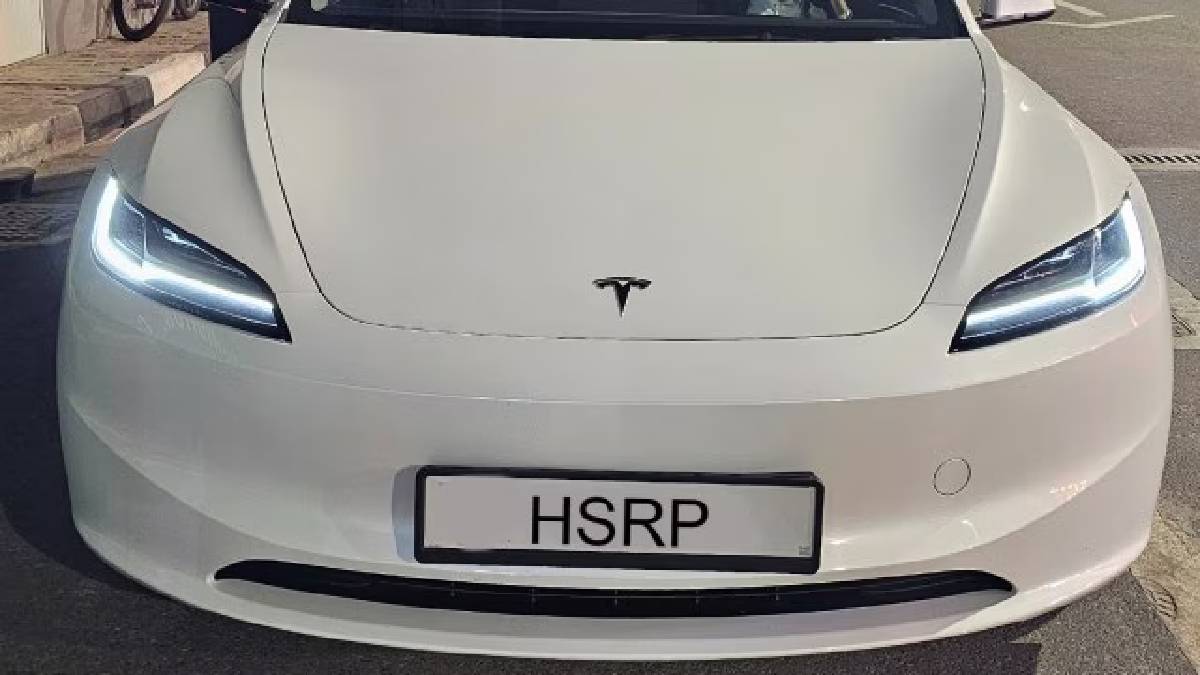 HSRP number plates stuck in Raigad