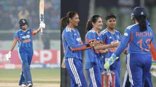 IND W beat SL W by 8 Wickets India Win T20I series Against sri lanka Shafali Verma 79 runs inning