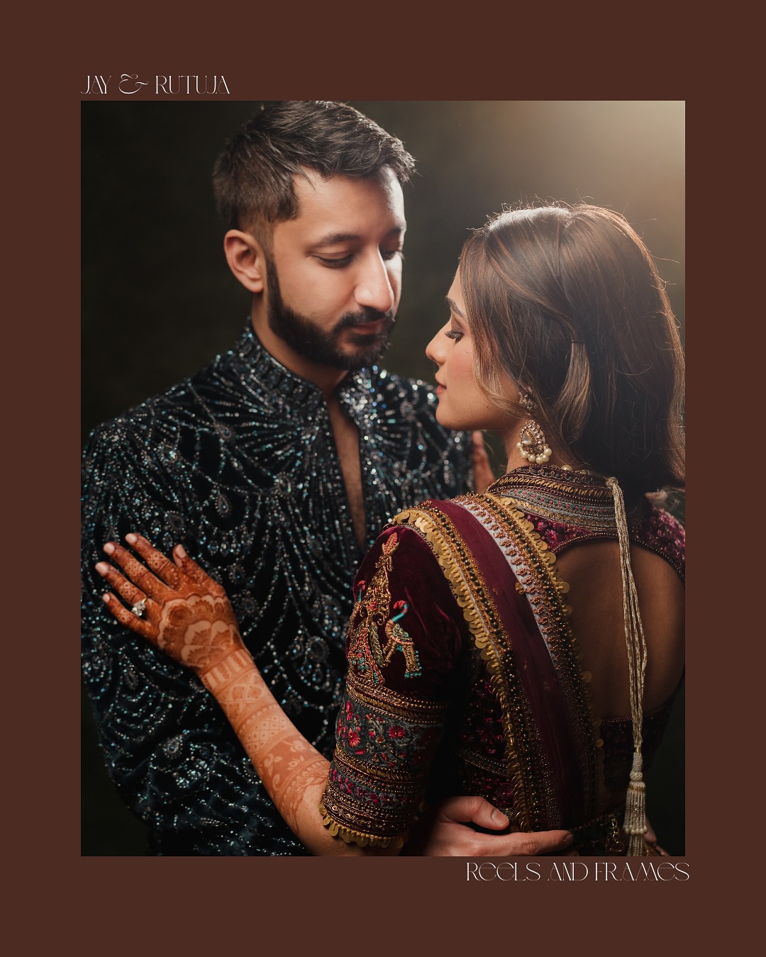 Jay Pawar Wife Rutuja Patil Lehenga Look