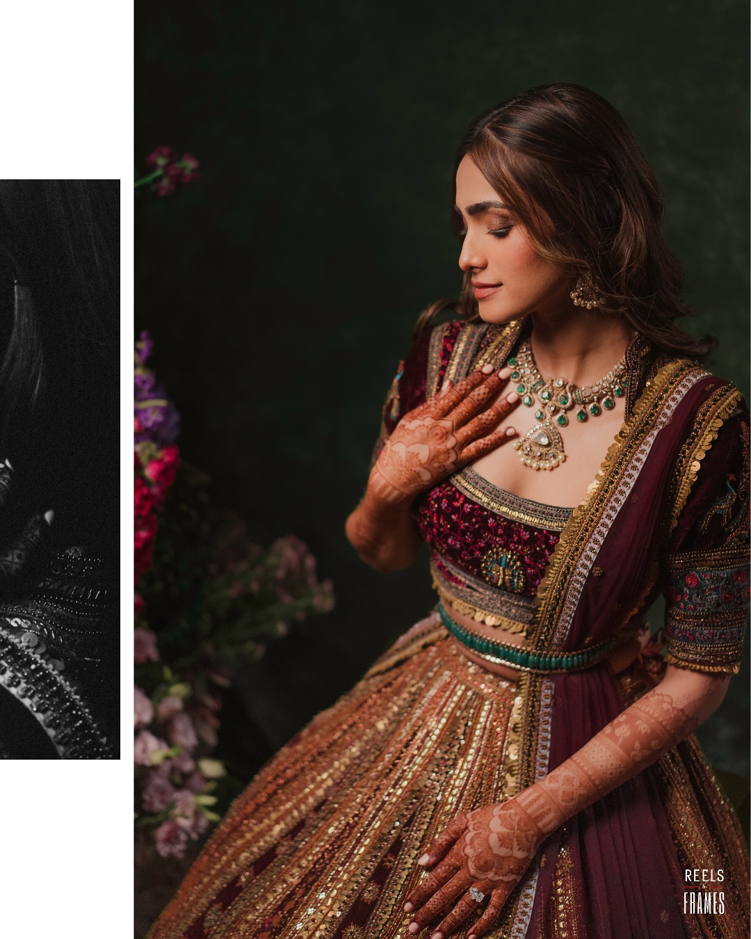 Jay Pawar Wife Rutuja Patil Lehenga Look
