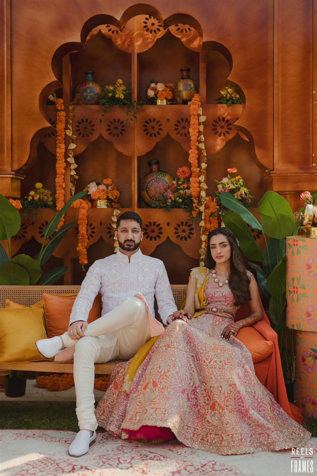 Jay Pawar Wife Rutuja Patil Lehenga Look