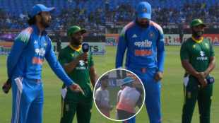 KL Rahul left hand trick wins toss for India After 2 Years Harshit Rana celebration Watch Video IND vs SA