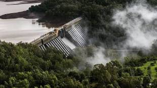Koyna project electricity generation phases water leakage Chiplun