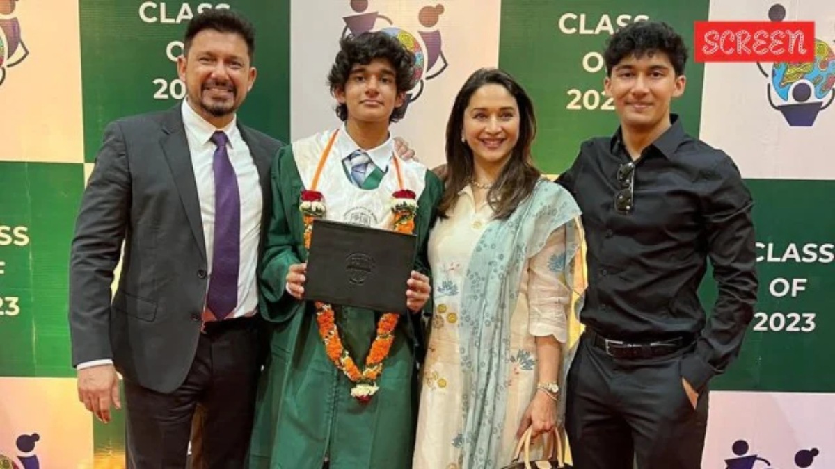 Madhuri Dixit elder son Arin working with Apple