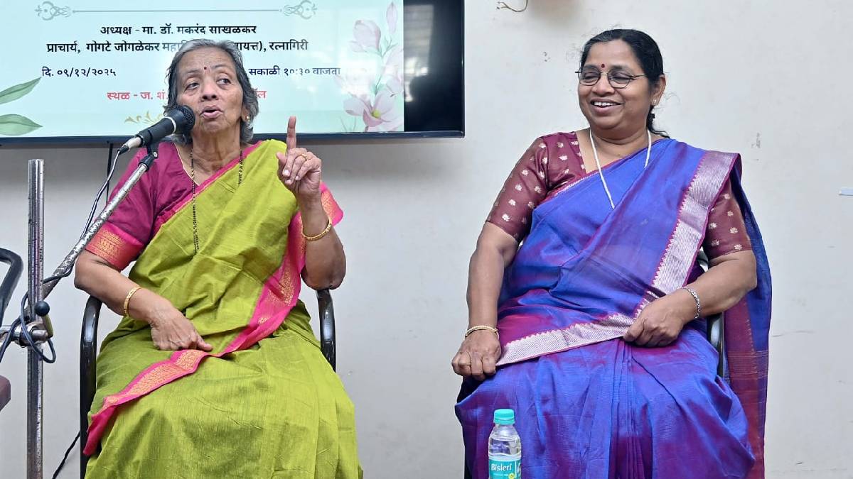 Kalidas lecture series Gogte College explores influential women of Mahabharata highlighting courage and leadership qualities