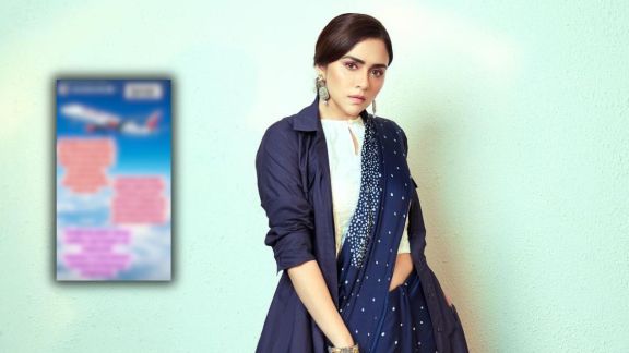 Marathi actress Amruta Khanvilkar shares travel experience highlighting the kindness of an airline staff who help her during illness