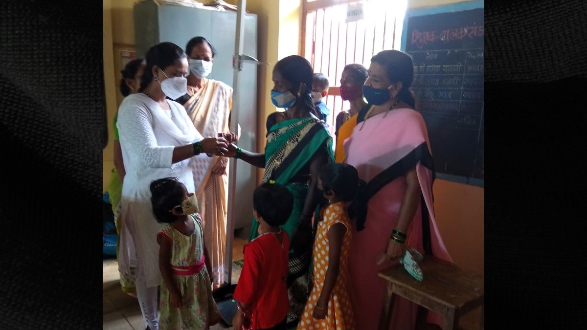 malnutrition crisis in raigad district children anganwadi survey tribal areas schemes