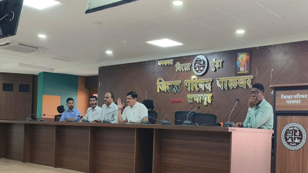 Palghar Malnutrition Eradication Nurture App Training Maternal Child Nutrition Digital Tracking ZP CEO Ranade Anganwadi