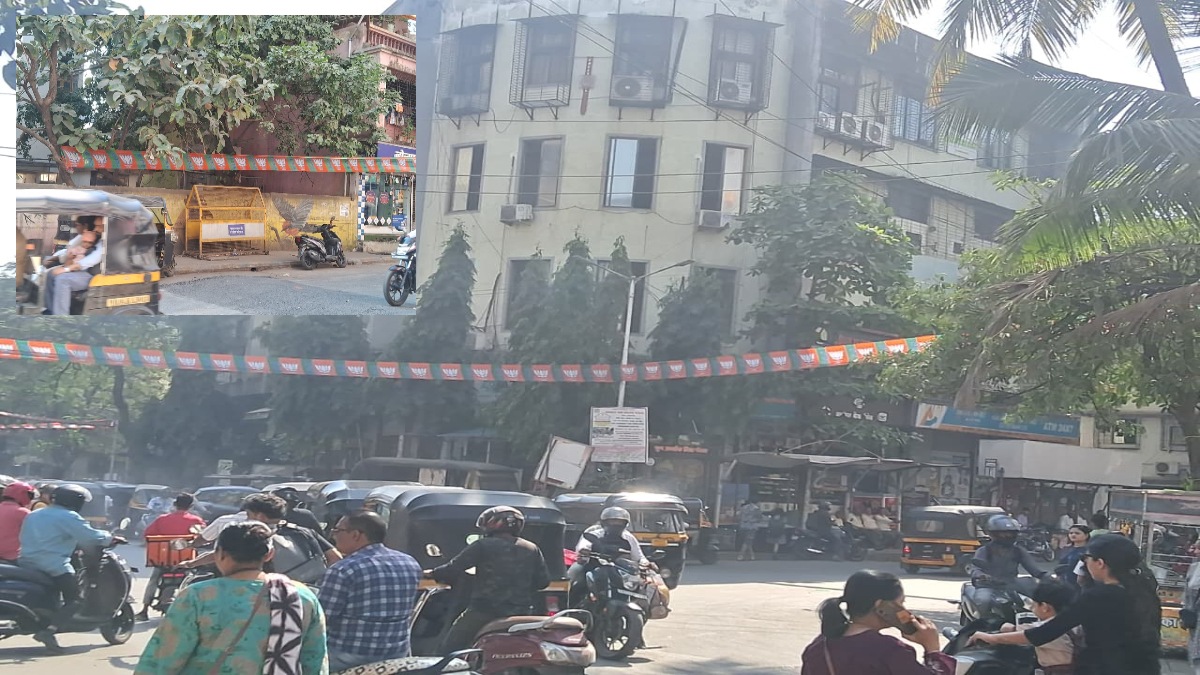 thane election code violation municipality polls political banner guidelines ignored