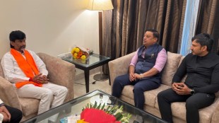 Manoj Jarange Patil Support Navi Mumbai Airport Protest D B Patil Name MP Suresh Mhatre