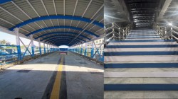 वसई रोड रेल्वे स्थानकावरील नवीन उन्नत डेक प्रवाशांसाठी खुला