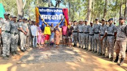 Gadchiroli Police : छत्तीसगड सीमेवरील तुमरकोठीत २४ तासांत पोलीस ठाण्याची उभारणी, सुरक्षा पोकळी भरून काढण्यासाठी २०२३ पासूनचे नववे ठाणे