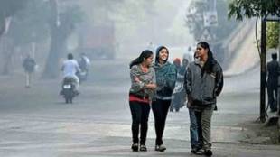 North winds bring chill Lowest temperature winter update cold weather clouds IMD Santacruz mumbai