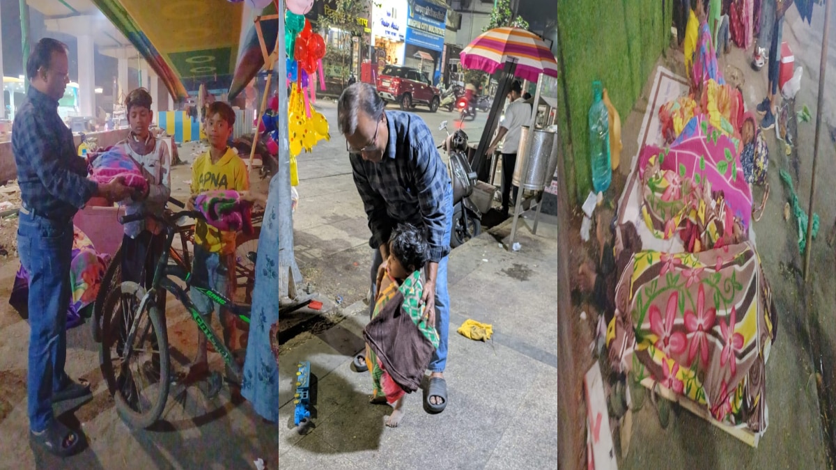 Christmas 2025 Thane St John Baptist Church Donation For Homeless Blanket Distribution