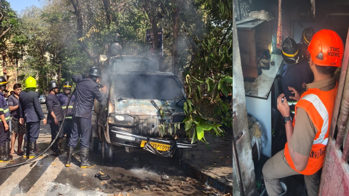 thane mumbra multiple fire incidents accidents three days flats warehouses vehicles safety alert