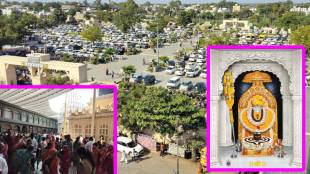 Shegaon temple darshan, Sant Gajanan Maharaj darshan, Shegaon Christmas crowd, Vidarbha pilgrimage, Sant Gajanan Maharaj temple schedule,