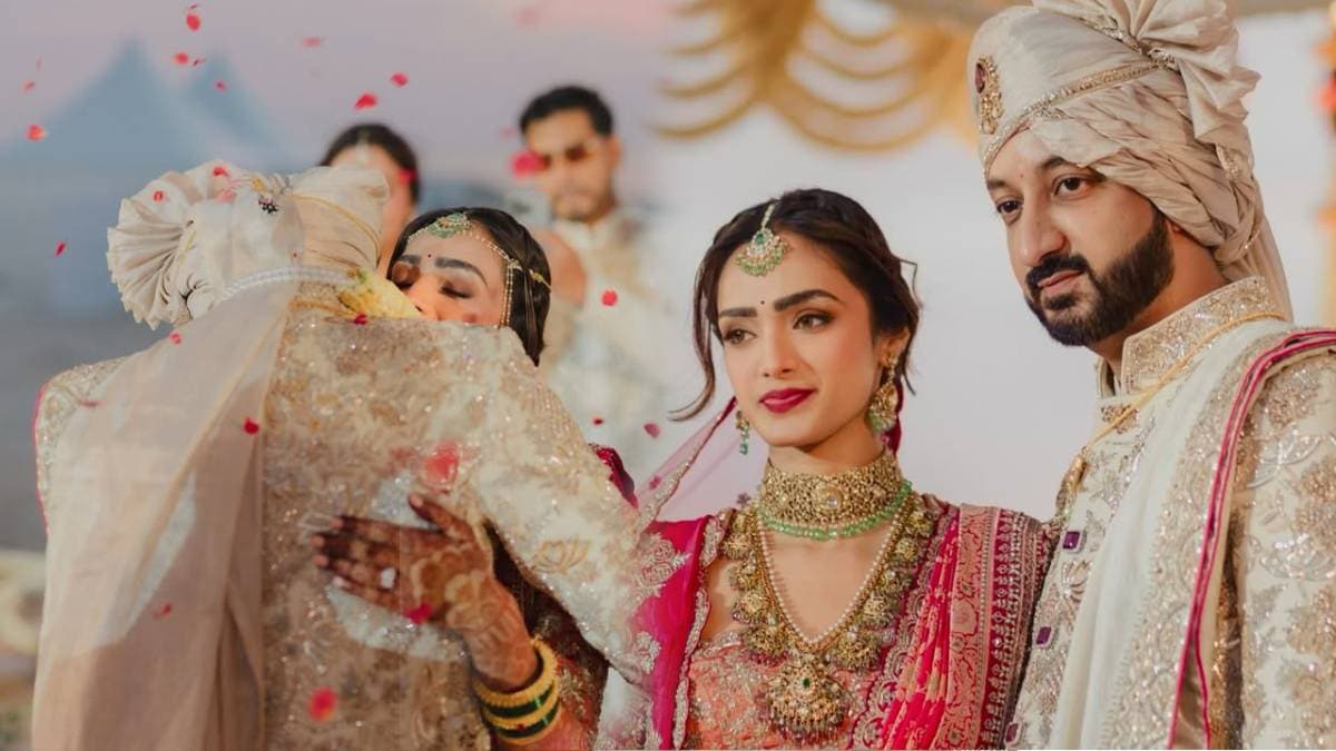 Ajit Pawar daughter-in-law posts wedding photos