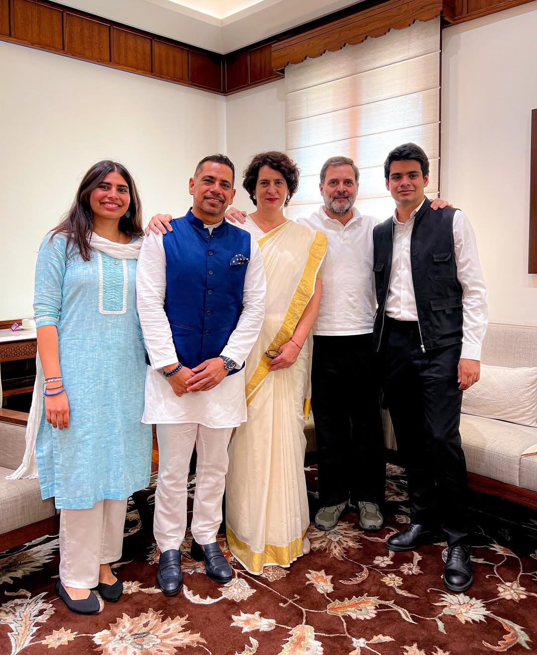 Priyanka Gandhi Son Raihan Vadra Aviva Baig