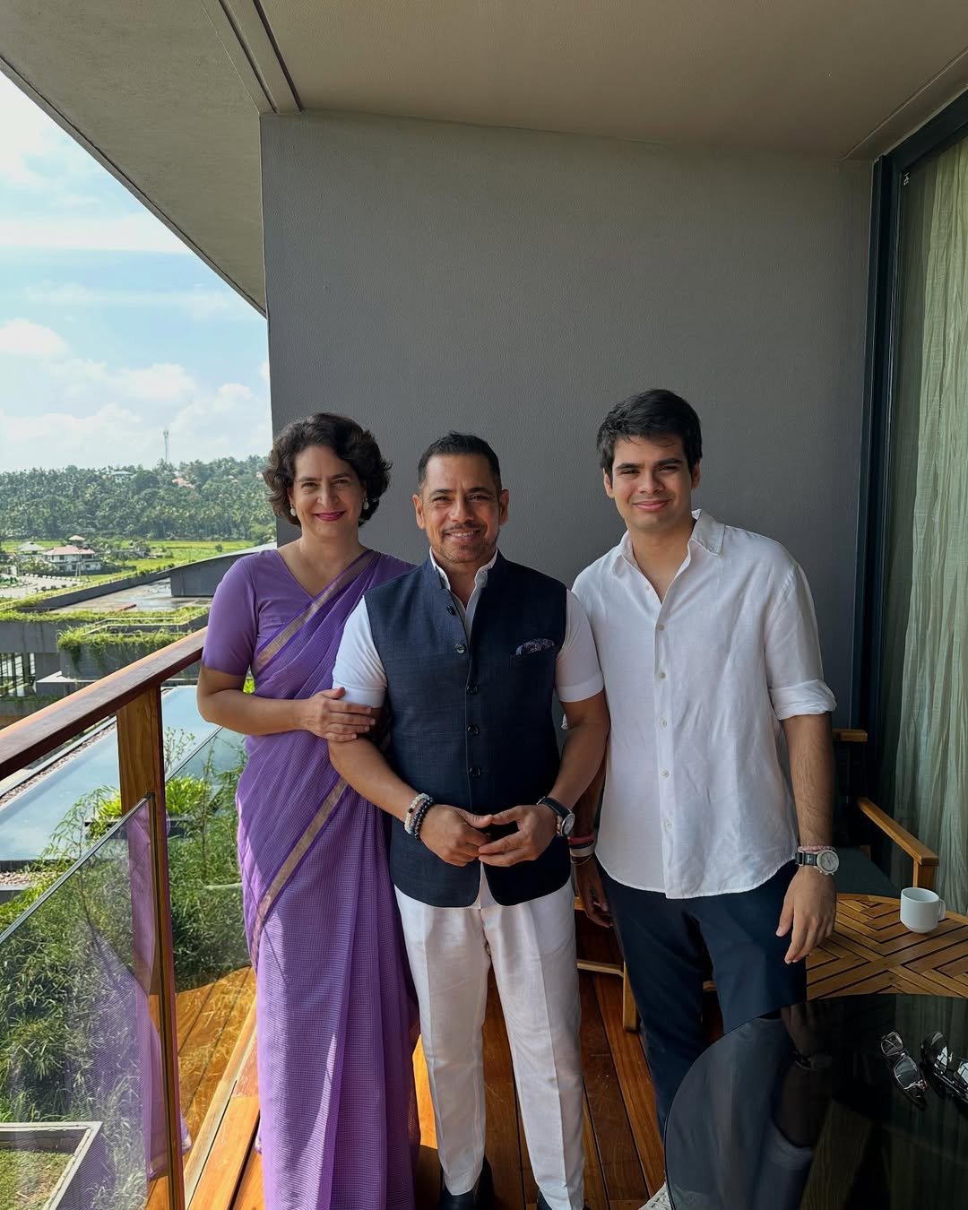 Priyanka Gandhi Son Raihan Vadra Aviva Baig