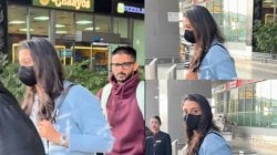 बहिणीच्या पाठीशी भाऊ खंबीरपणे उभा! स्मृती मानधना लग्न मोडल्यानंतर पहिल्यांदाच आली समोर; चेहऱ्यावर मास्क…, Video