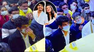 Palash Muchha Visits Premanand Maharaj as wedding with Smriti Mandhana remains postponed Photos Viral