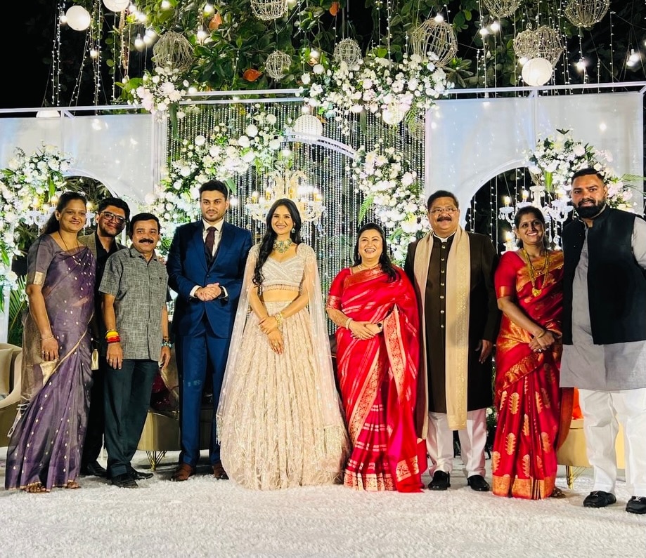 Soham Bandekar Pooja Birari Wedding Reception