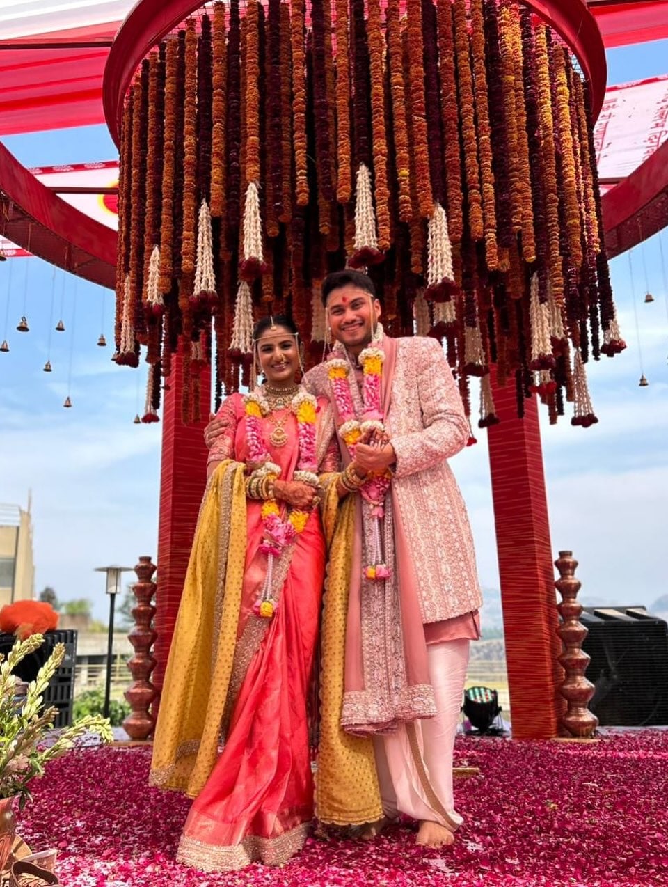 Soham Bandekar Pooja Birari Wedding Reception