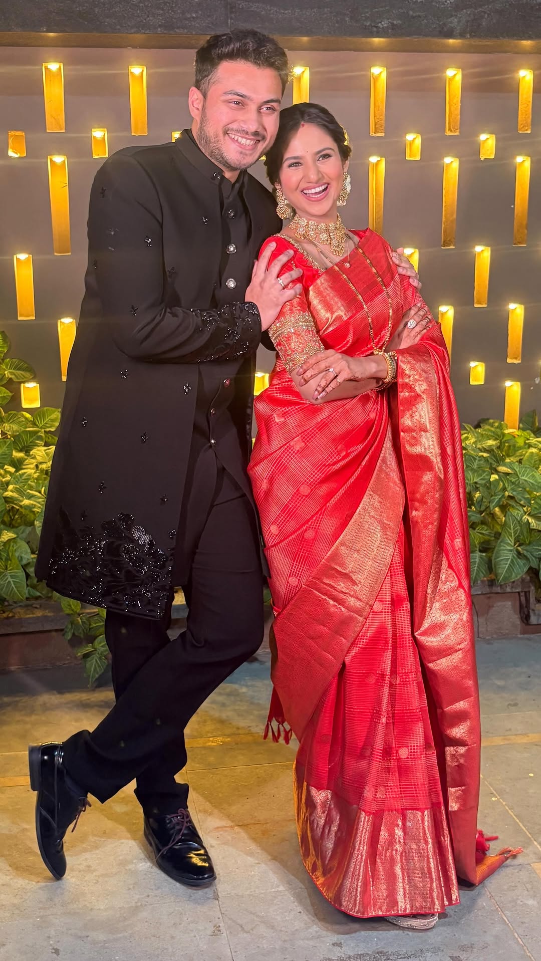 Soham Bandekar Pooja Birari Wedding Reception