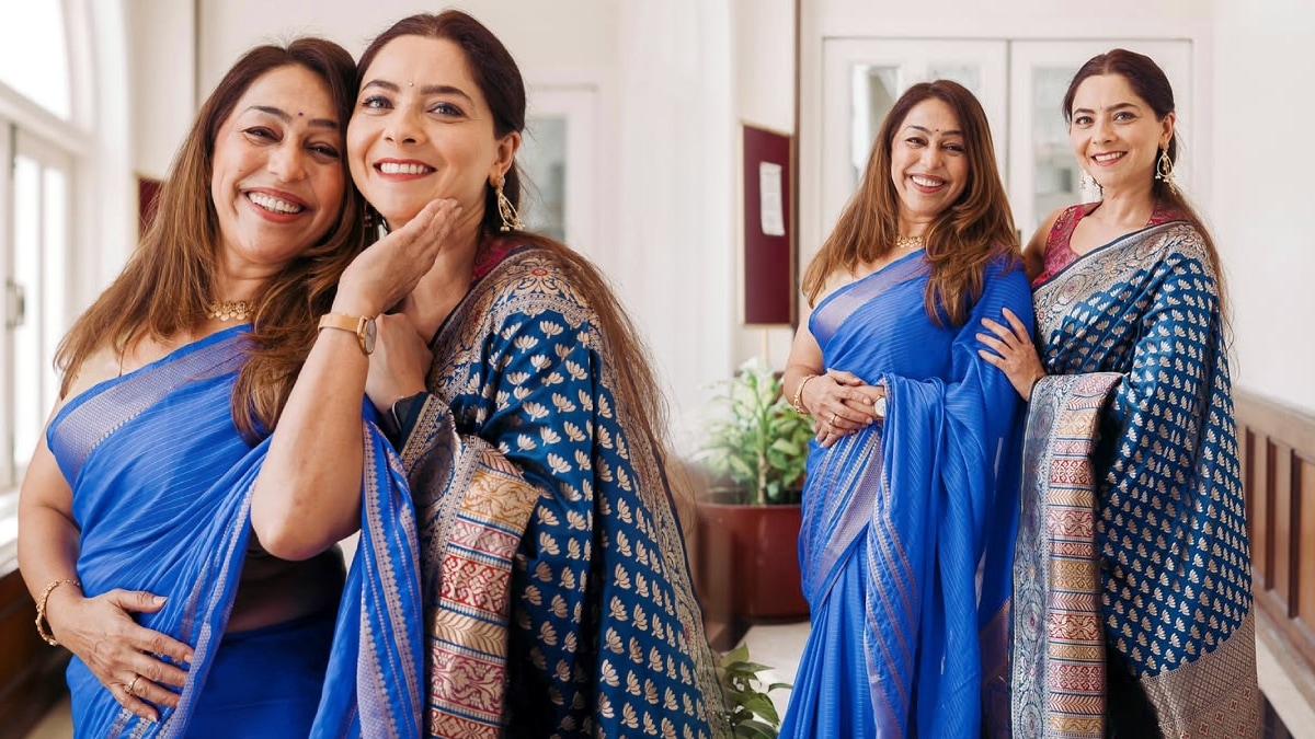 Sonalee Kulkarni Phulwa Khamkar Saree Look Photoshoot