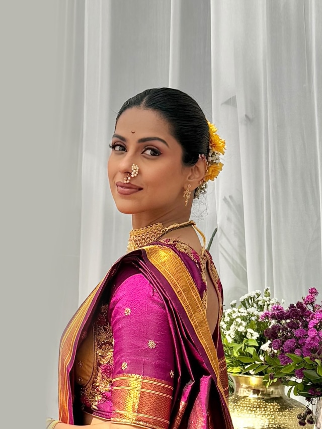 Swarda Thigale Ukhane Reel Video