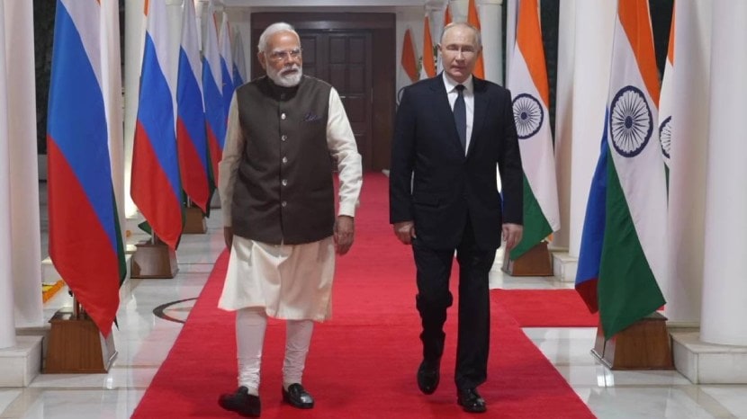 Vladimir Putin Narendra Modi ani