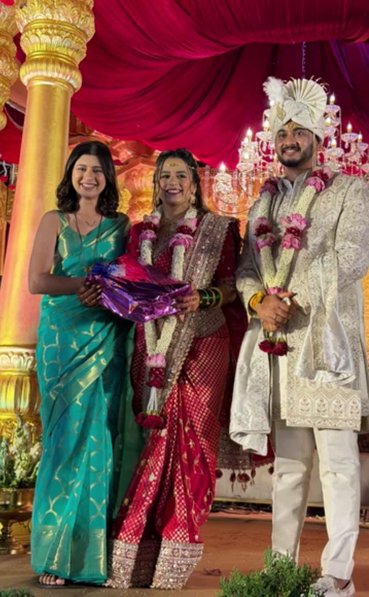Celebrity presence at Prajakta Gaikwad wedding