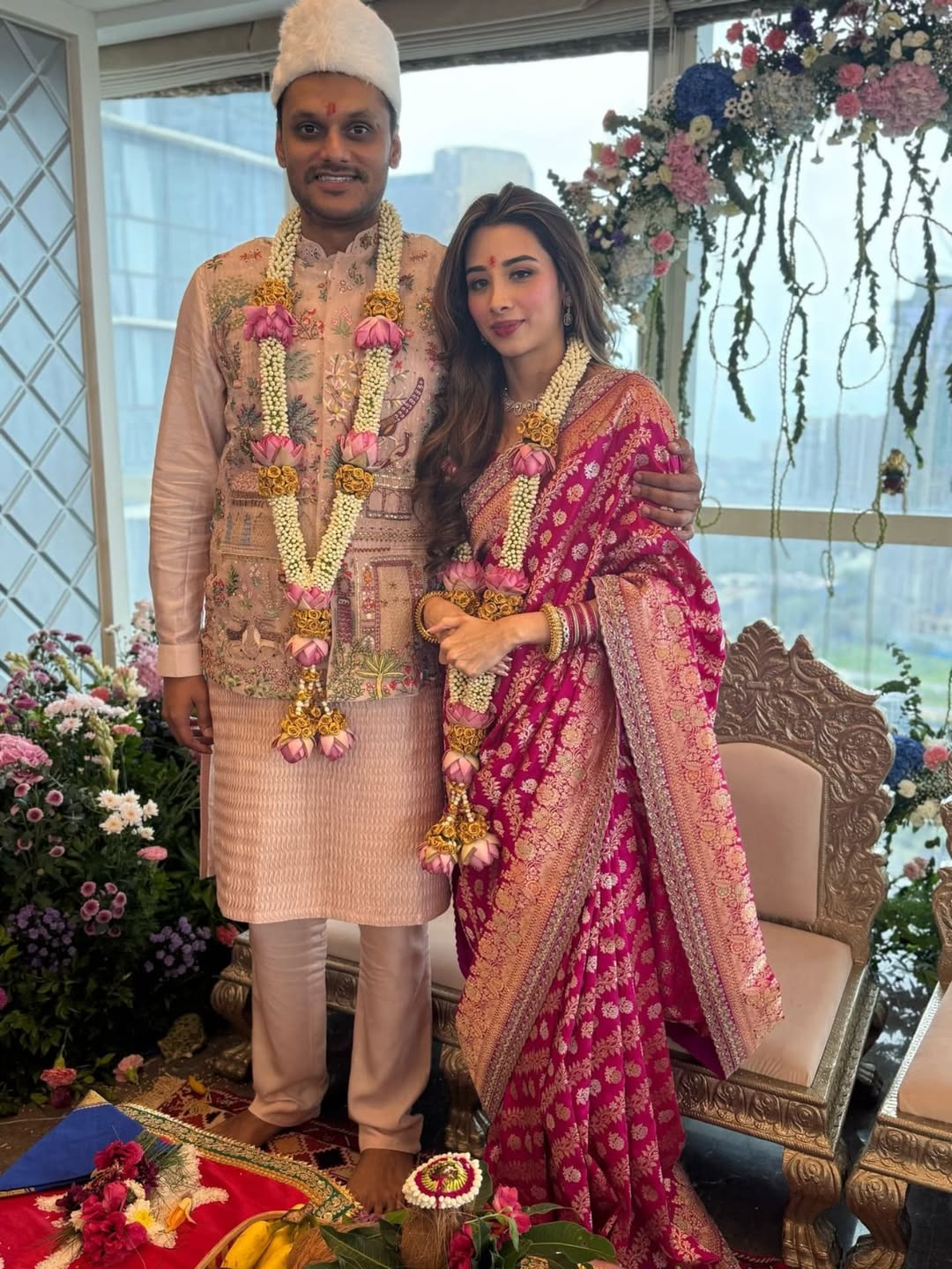 Yugendra Pawar Tanishka Kulkarni Wedding