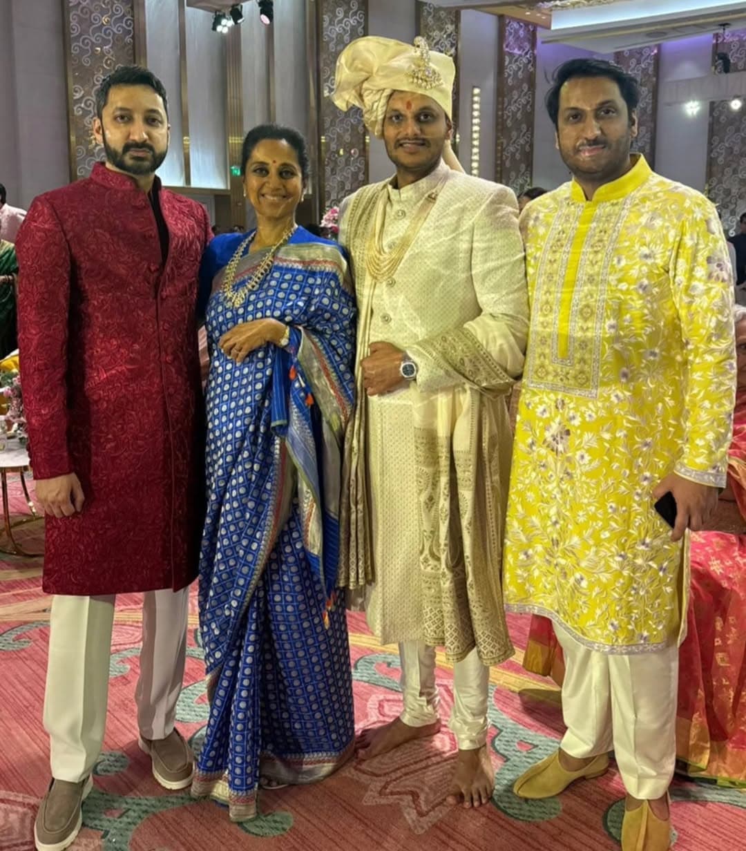 Yugendra Pawar Tanishka Kulkarni Wedding