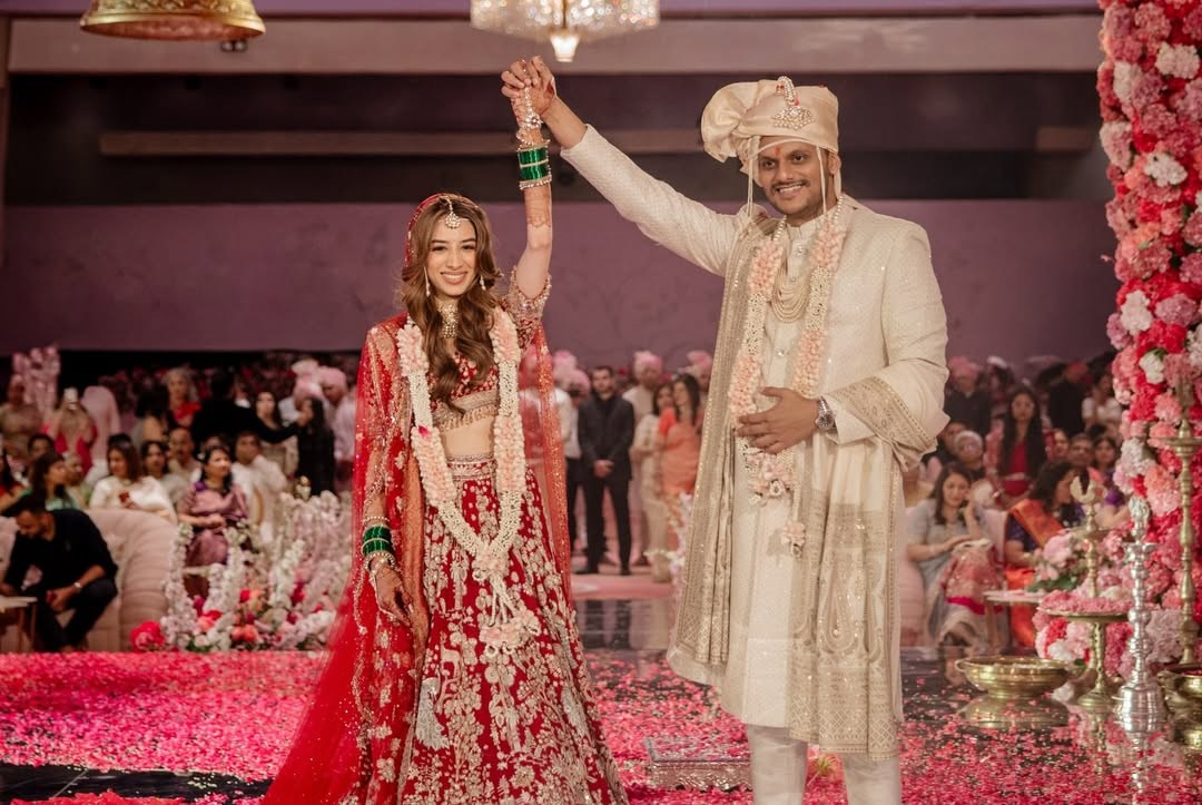 Yugendra Pawar Tanishka Kulkarni Wedding Reception