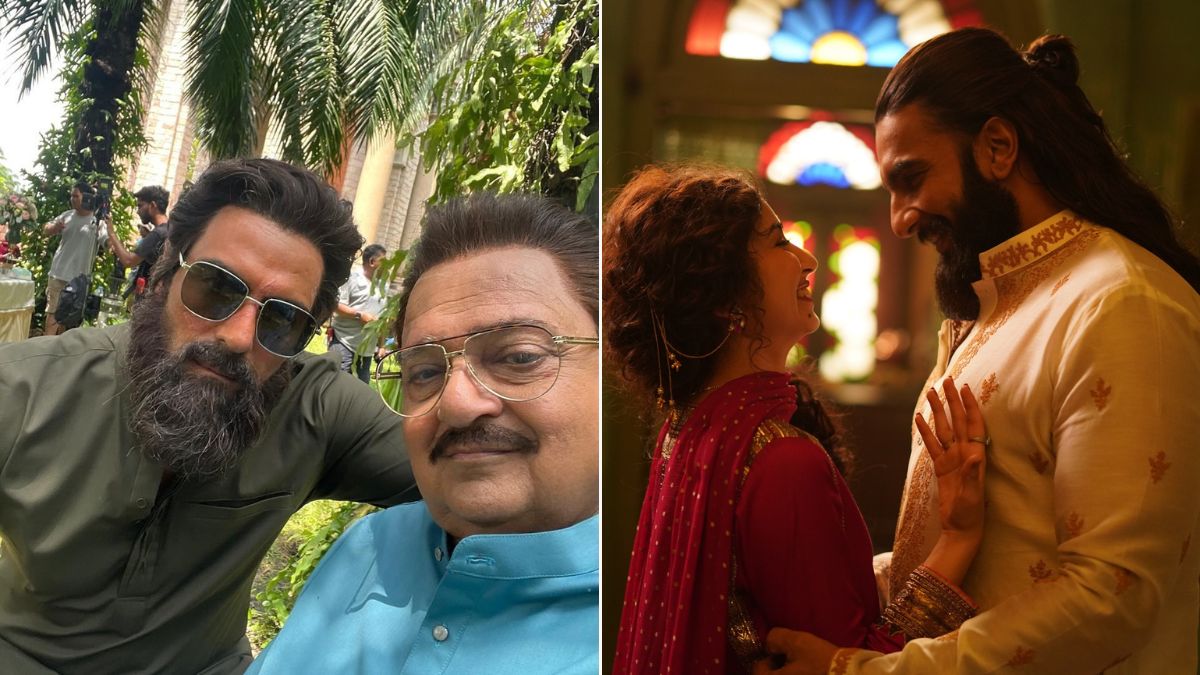 actor rakesh bedi talk about the controversy over alleged kiss with 50 years younger sara arjun at the dhurandhar trailer launch