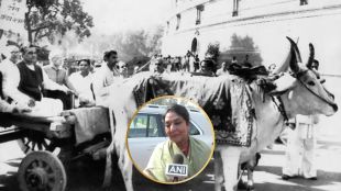 former-PM-Atal-Bihar-Vajpayee-bullock-cart-parliament